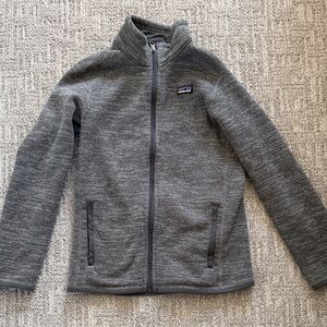 Patagonia Heather Charcoal Full-Zip Jacket